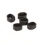 Cameo Ecorider Leather Keepers in Black